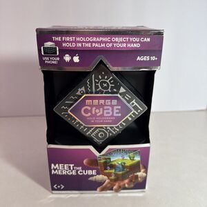 Merge Cube AR/VR Holograms Toy STEM Cube “Hold Holograms in Your Hand” New